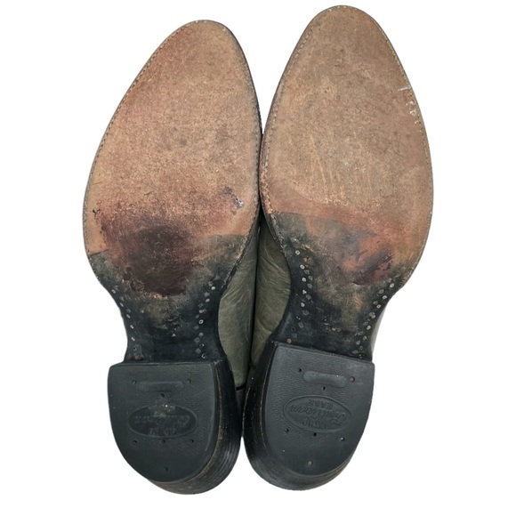 Hondo Stitched Leather Western Cowboy Boot | 8.5 - Picture 7 of 11